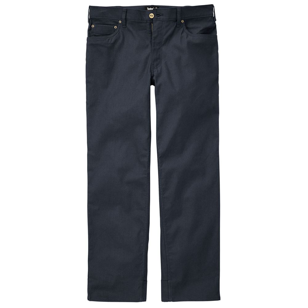 Timberland Mens Pants PRO® Gridflex Basic Canvas Work - Navy - India XO3926701